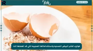 فوائد قشر البيض الصحية واستخداماتها العجيبة التي قد تهملها أنت
